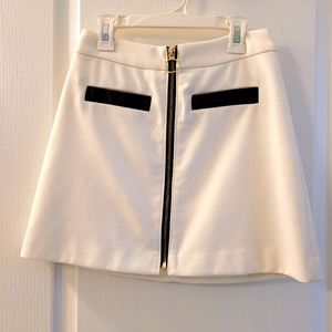 Express zip up mini skirt
